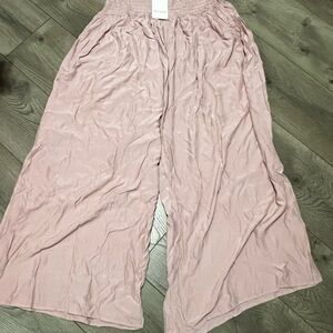 Heyson Light Pink Wide-Leg Pants